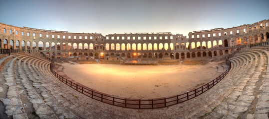 Pula Arena Panorama, Croatia © ctrif