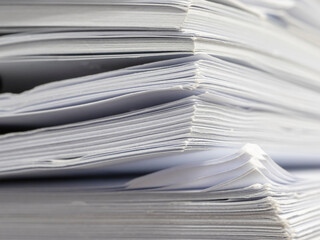  many jobs waiting to be done on the table, busy concept