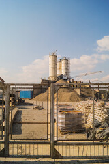 Obraz premium Industrial factory architecture construction