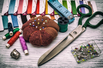 Sewing and accessories for needlework