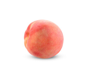 Fruit Peach isolated on white background