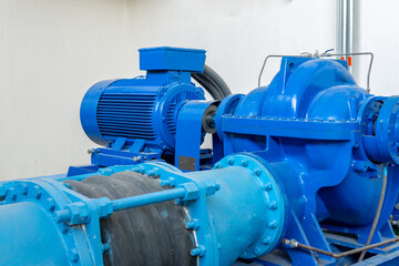 Electric motor factory equipment.