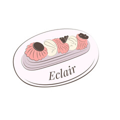 lilac pink eclair sign
