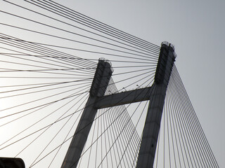 Second Hooghly Bridge in Kolkata, its a very known landmark for the city of Calcutta.