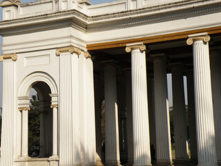 Obraz premium This place is the famous Princep Ghat in Kolkata on the banks of River Ganga or Hooghly.