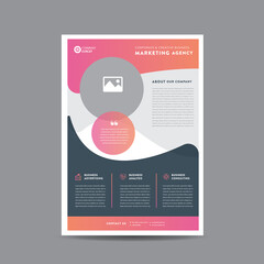 Corporate Business Flyer Design | Handout and leaflet design | Marketing sheet design