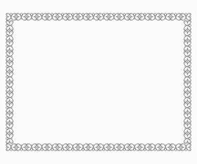 abstract artistic creative floral border