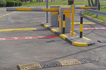 Parking barrier control
