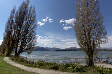 Fototapeta na wymiar Lake Wanaka New Zealand