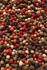 Colorful Dried Pepper, abstract background