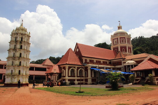 Shree Shantadurga Mandir, Ponda, Goa, India