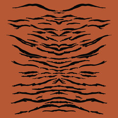 tiger skin pattern