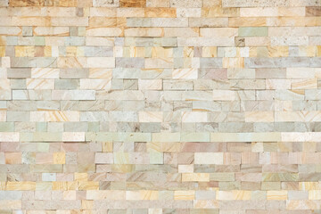 Masonry stone wall background .
