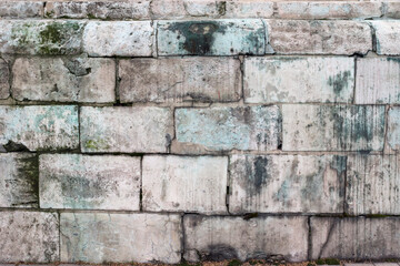 Stone ceramic brick wall