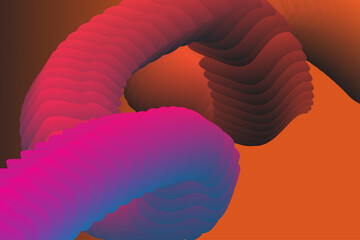 Abstract red, color gradient background design