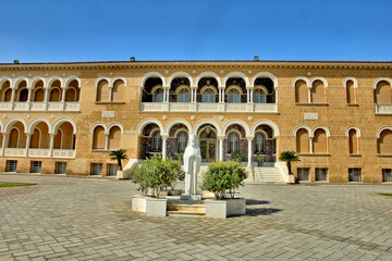 Archbishop's Palace -  the official residence and office of the archbishop of Cyprus located in Nicosia