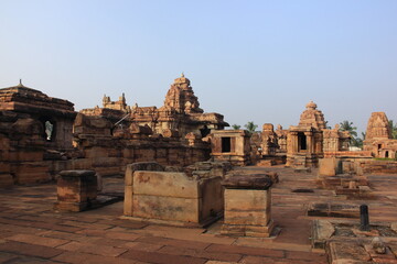 Pattadakal, Paṭṭadakallu or Raktapura, is a complex of Hindu and Jain temples in northern...
