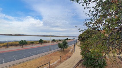 view of the river