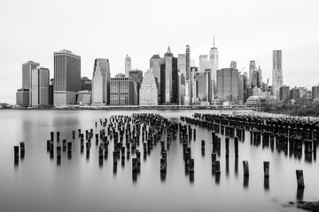 Obraz premium city downtown skyline