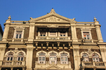 Fototapeta na wymiar Flora, Fountain, Fort Area, Colonial Mumbai, Buildings, Mumbai, India 