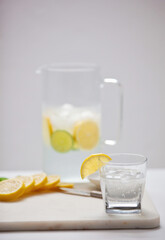 glass of lemonade