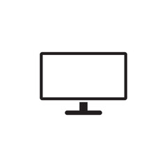Vector monitor icon