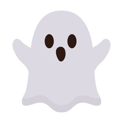 halloween ghost cartoon vector design