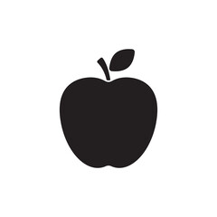 Black apple icon