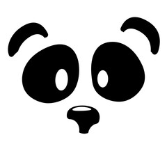 Panda minimal illustration.