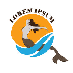 mermaid, vector artwork