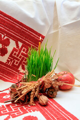 Obraz premium Orthodox objects and symbols in Serbia