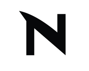 n and h logo letters