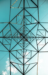 Electrical Tower and Electrical Lines