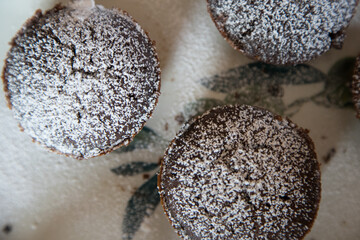Black delicious Chocolate cake