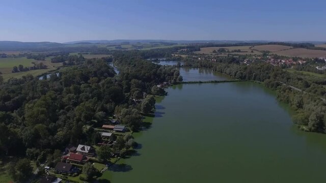 Lake in the nature