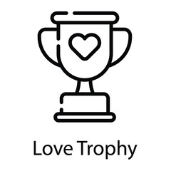 gold trophy cup icon