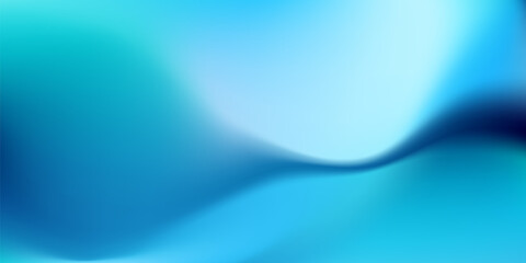 Abstract blue background. Blurred gradient backdrop. Vector illustration for your graphic design, banner, water or aqua poster, website