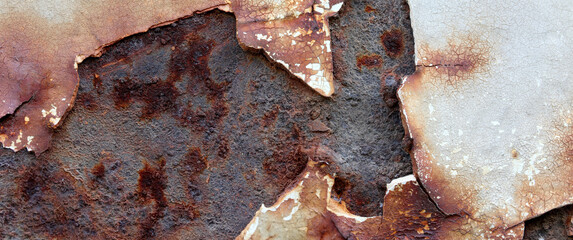 old rusty metal texture  background