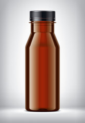 Plastic Bottle on background. 