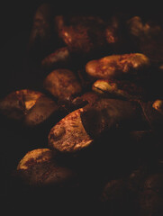 Mexican hot / spicy snack broad beans with chile