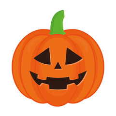 halloween pumpkin cartoon vector design