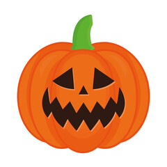 halloween pumpkin cartoon vector design