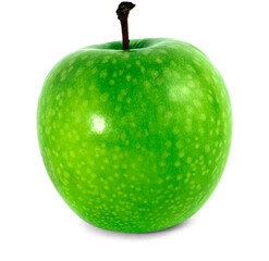 Green Apple isolated on a white background