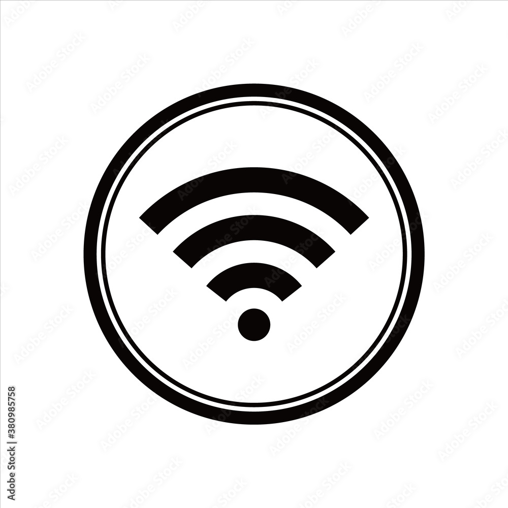 Poster wireless and wifi icon. wi-fi signal symbol. internet connection. remote internet access collection 