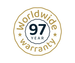 97 years worldwide warranty, 97 years global warranty