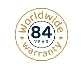 84 years worldwide warranty, 84 years global warranty