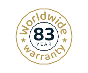 83 years worldwide warranty, 83 years global warranty