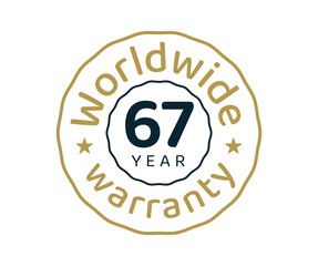 67 years worldwide warranty, 67 years global warranty
