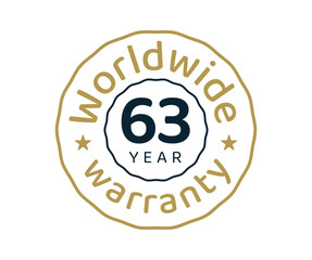 63 years worldwide warranty, 63 years global warranty
