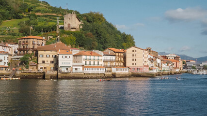 Pasajes de San Juan, Basque Country. Traditional Basque fishing village	